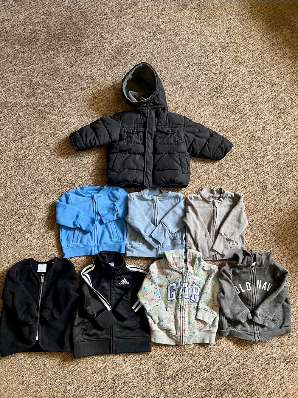 Baby boy jacket bundle 6-12 months